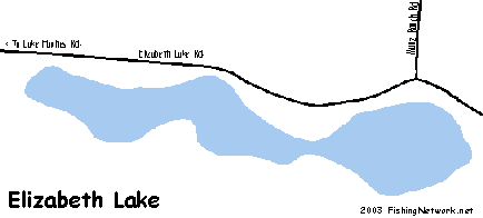 Map of Elizabeth Lake