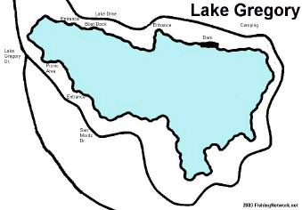 Lake Gregory Map